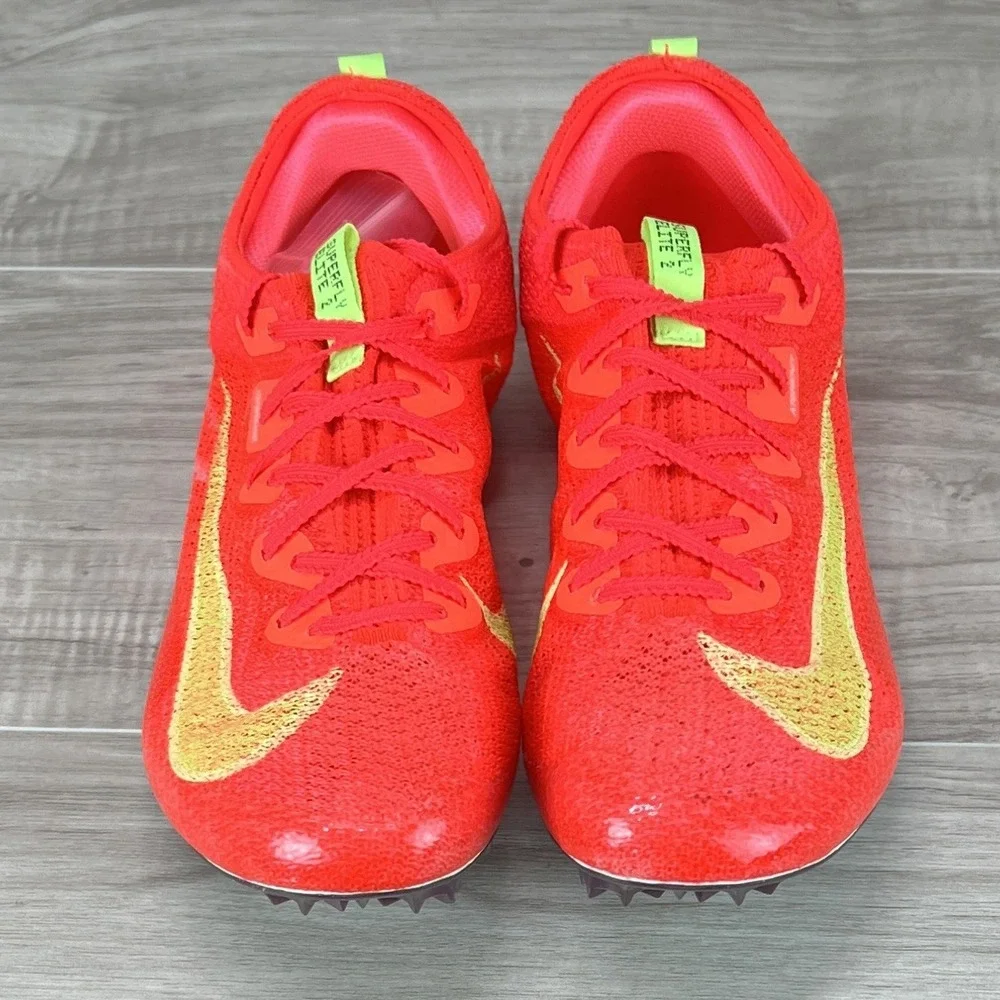 Nike Zoom Superfly Elite 2 Mens Size 11 Crimson Track Spike FZ9662-600